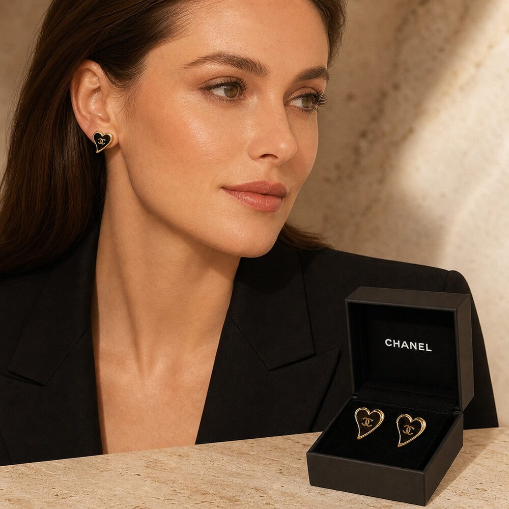 CHANEL Classic Parisian Earrings Style 39 | New with Box - Picture 8 of 9